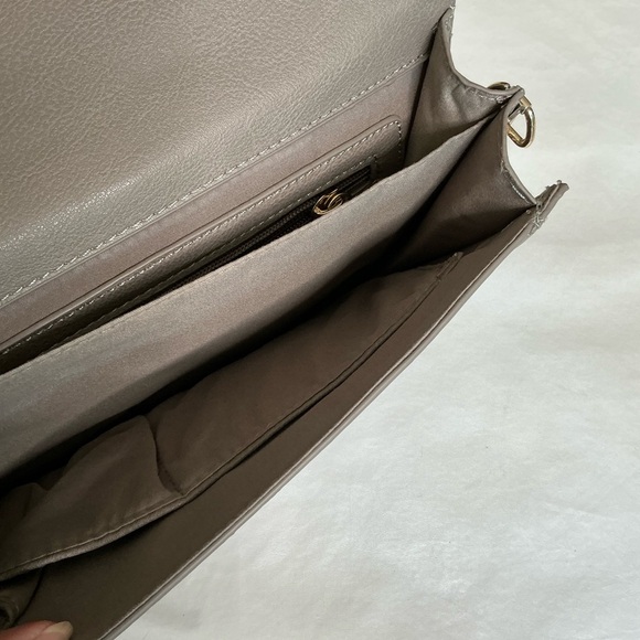 BCBG Chained Crossbody Bag in Taupe - Picture 7 of 13